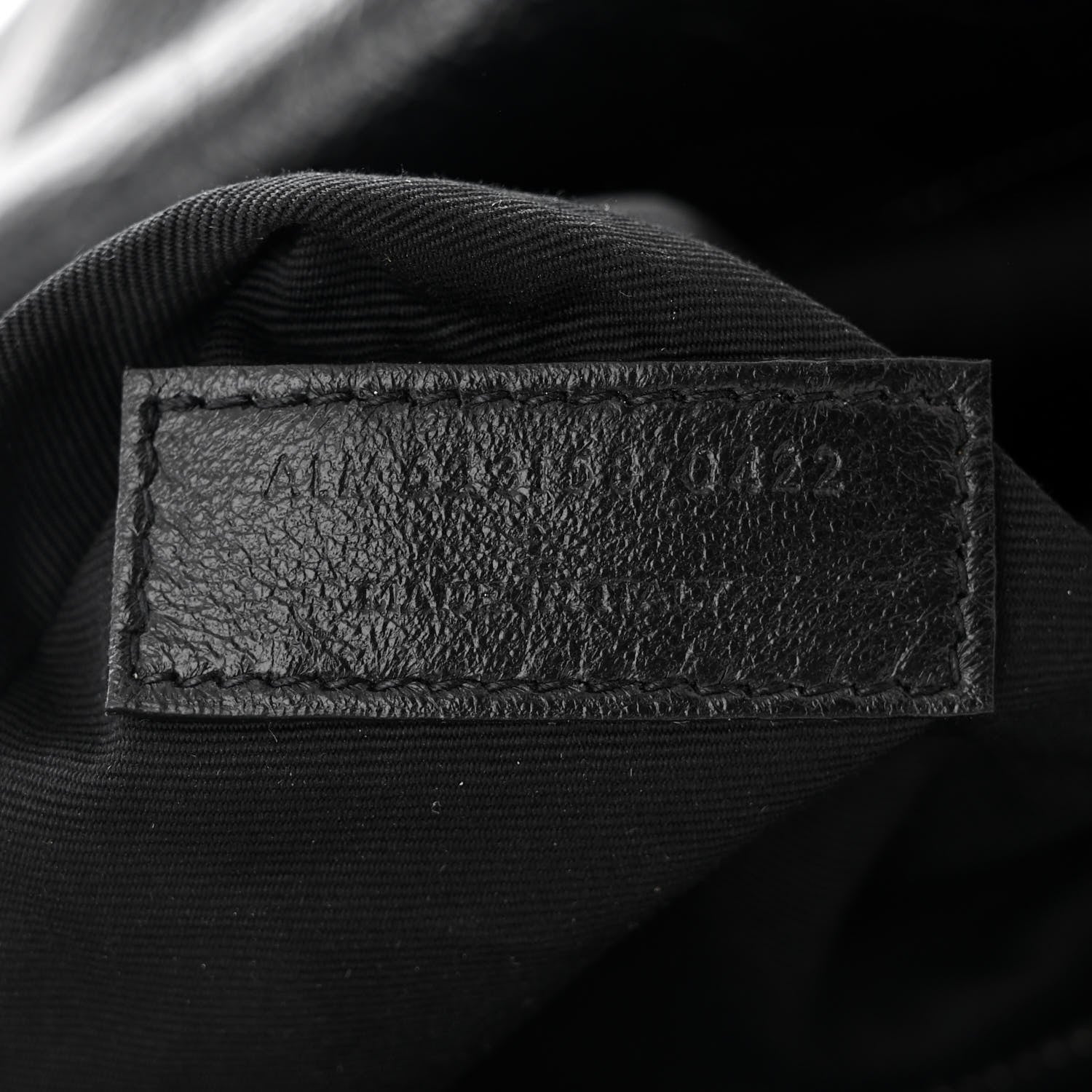 Saint Laurent Crinkled Calfskin Matelasse Monogram Medium Niki Chain Satchel Black 7 of 10