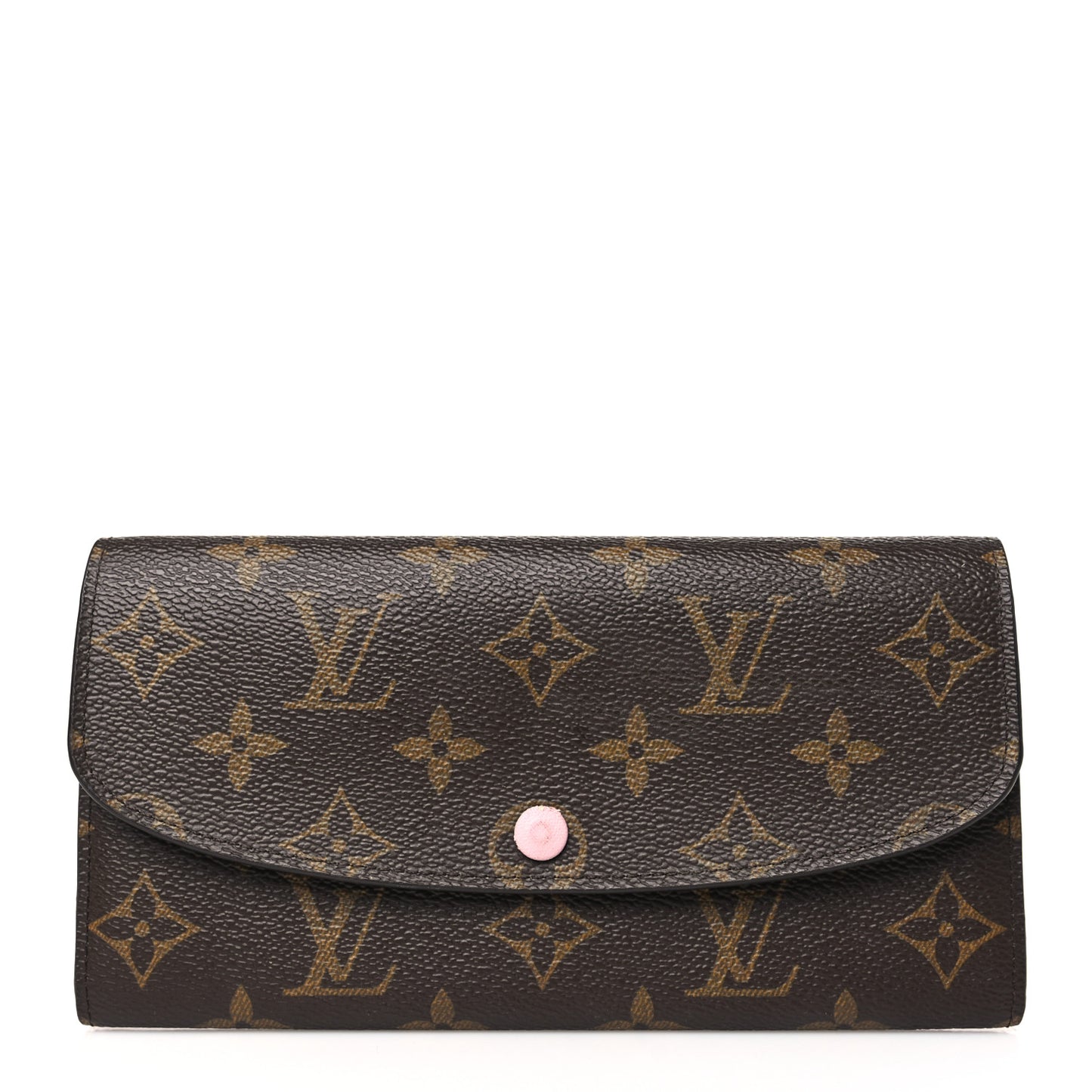 Monogram Emilie Wallet Rose Ballerine