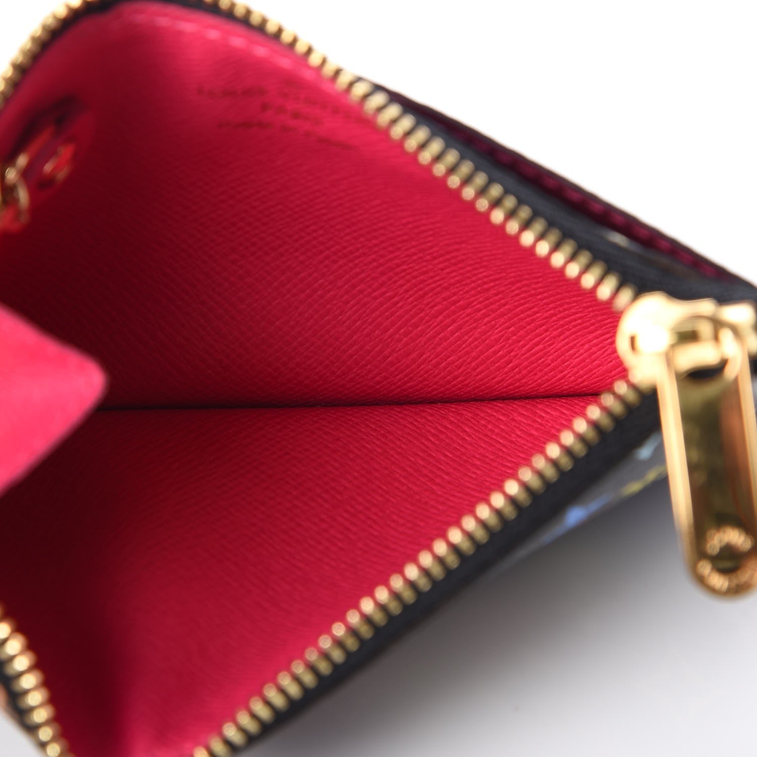 Louis Vuitton Monogram Multicolor Key Pouch Black Grenade 5 of 6