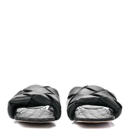 Bottega Veneta Nappa Maxi Intrecciato Lido Flat Sandals 36.5 Inkwell 2 of 7