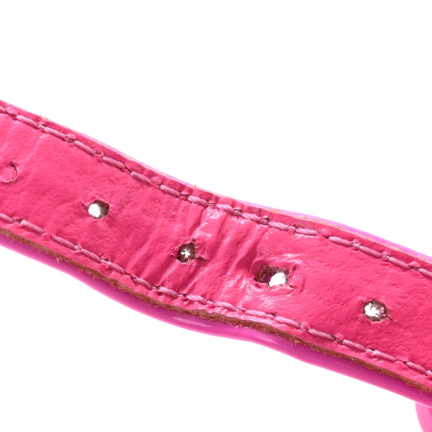 Valentino Garavani Patent Lacquer Monochrome Rockstud Ankle Strap 100mm Pumps 39 Pink PP 10 of 12
