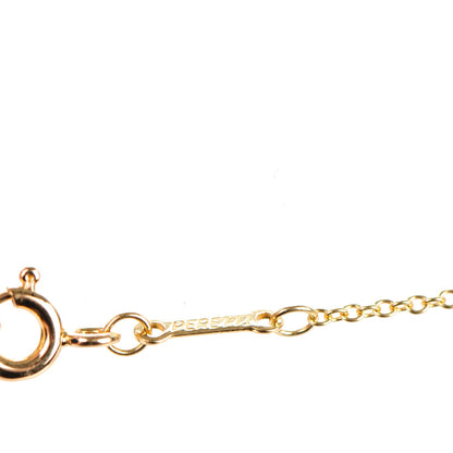 Tiffany 18K Yellow Gold Diamond Elsa Peretti Cross Pendant Necklace 5 of 6