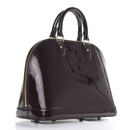 Louis Vuitton Vernis Alma PM Amarante 2 of 9