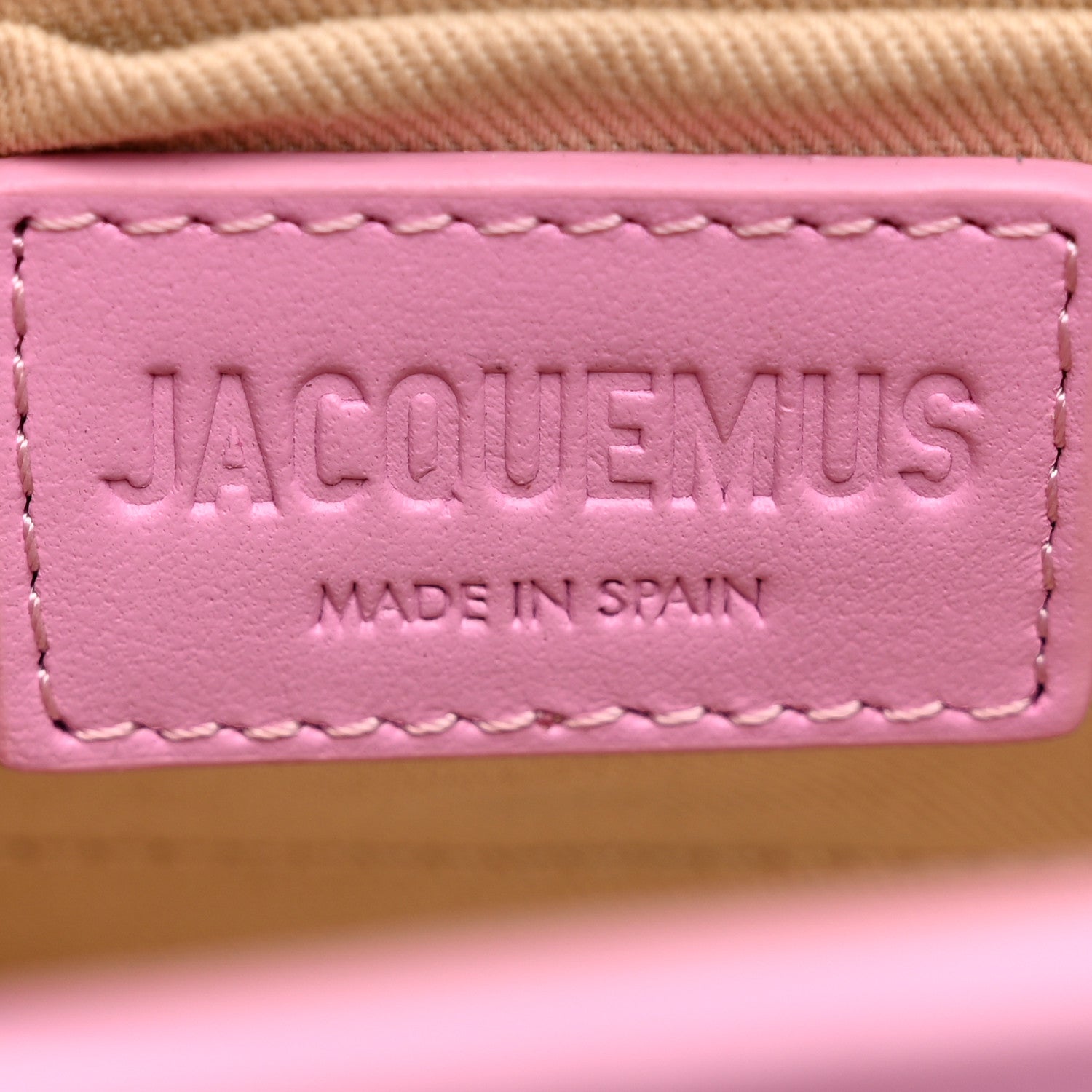 Jacquemus Smooth Calfskin Le Chiquito Noeud Light Pink 6 of 15
