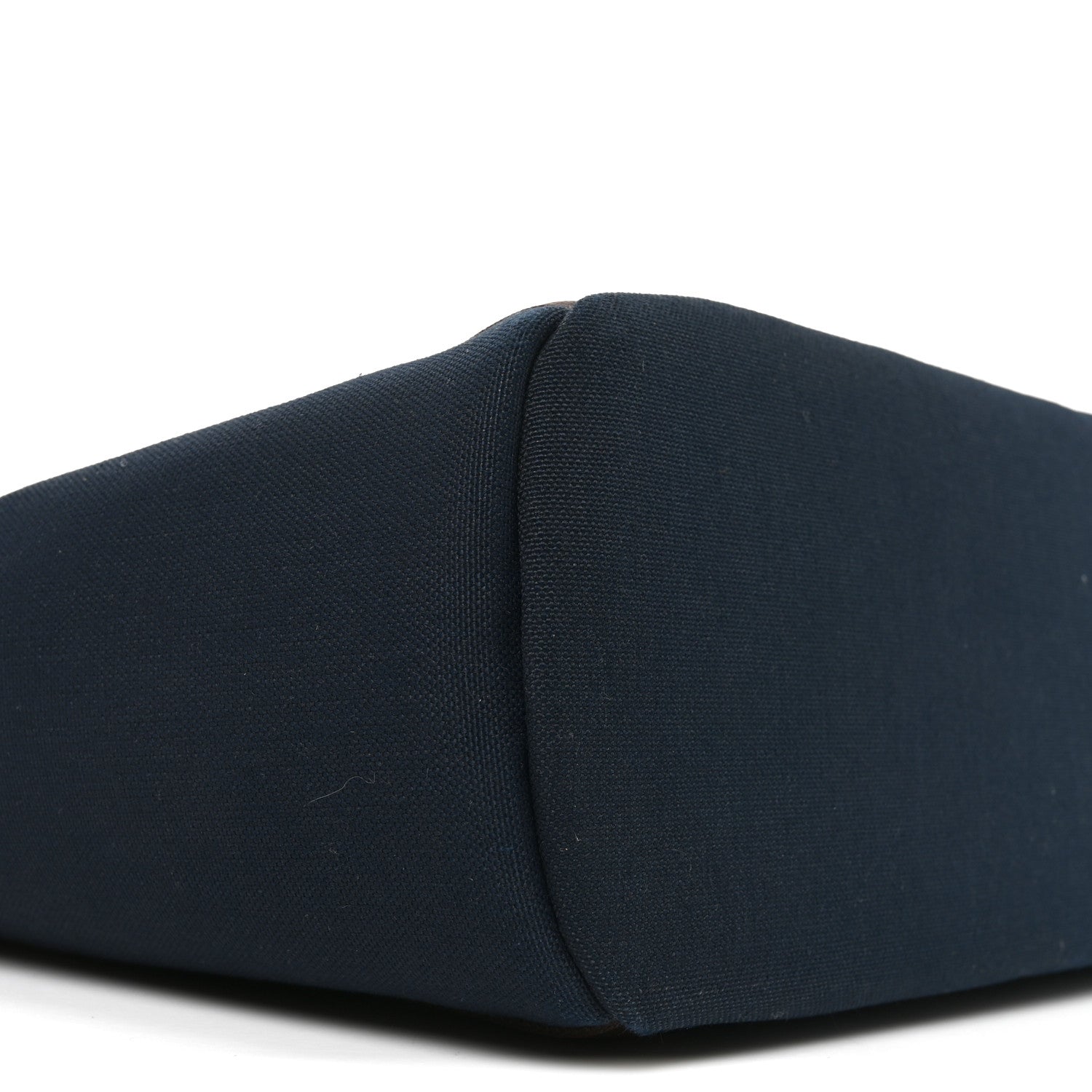 Hermes Canvas The Grooming Bag Bleu Navy Feu 9 of 10