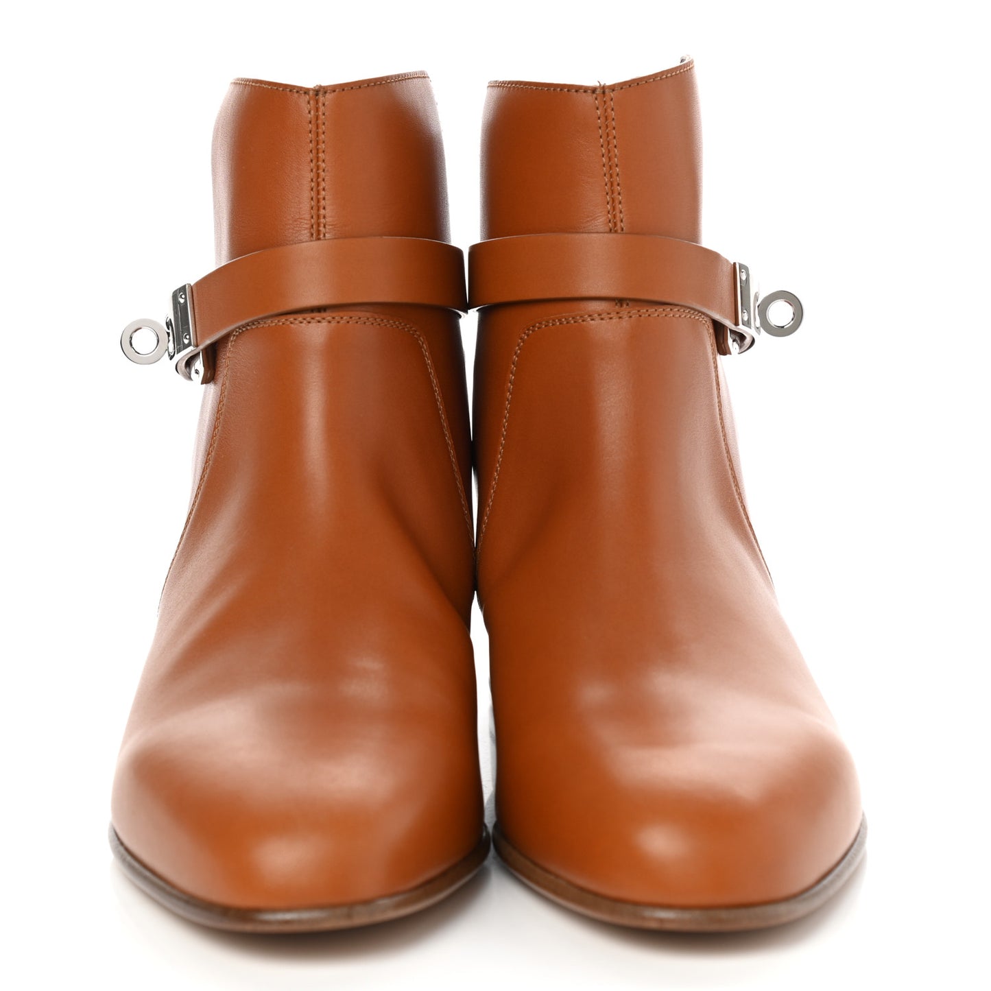 Calfskin Neo Low Boots 36 Natural