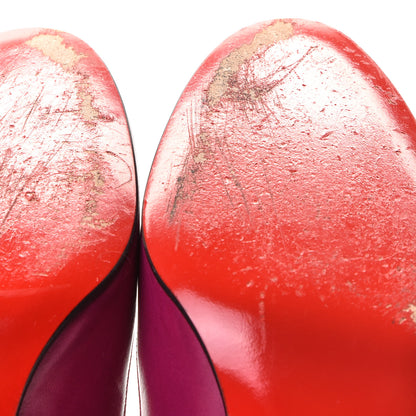 Christian Louboutin Kid Simple 70 Pumps 38.5 Grenadine 9 of 11