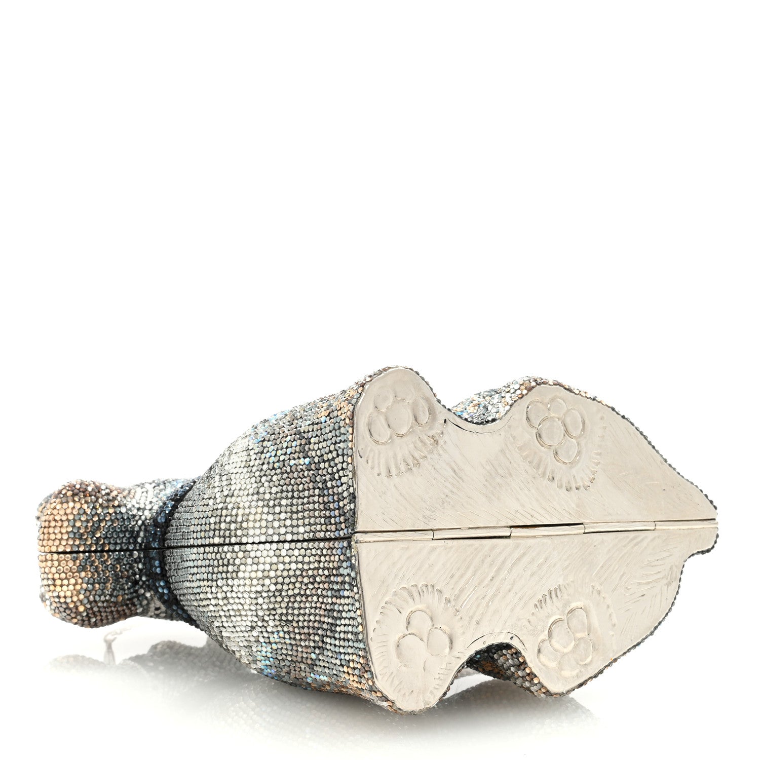 Judith Leiber Crystal Terrier Minaudiere Clutch 5 of 8