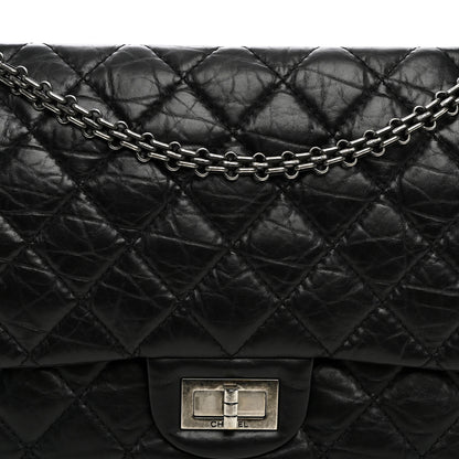 Chanel Aged Calfskin Quilted 2.55 Reissue 227 Flap Black 8 of 10