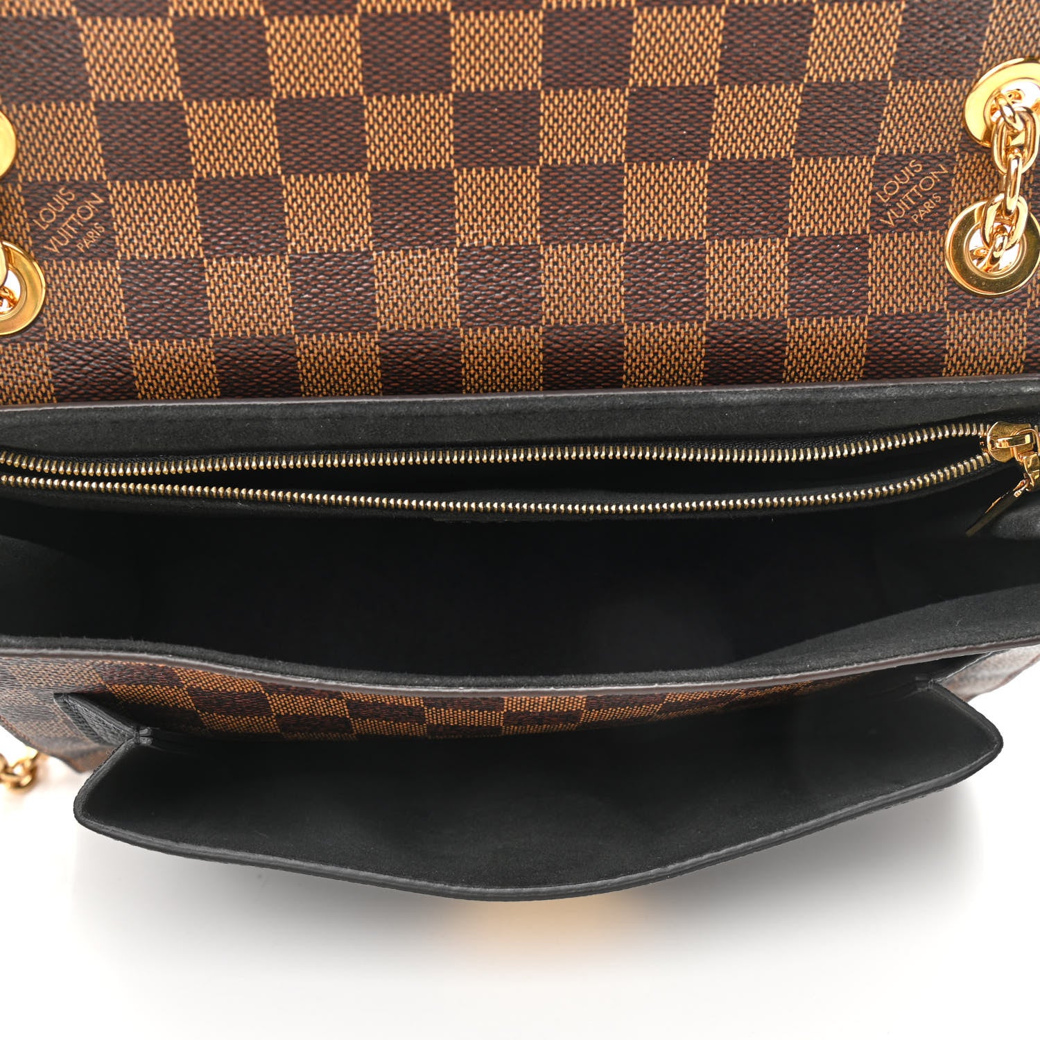 Louis Vuitton Damier Ebene Vavin PM Black 5 of 10