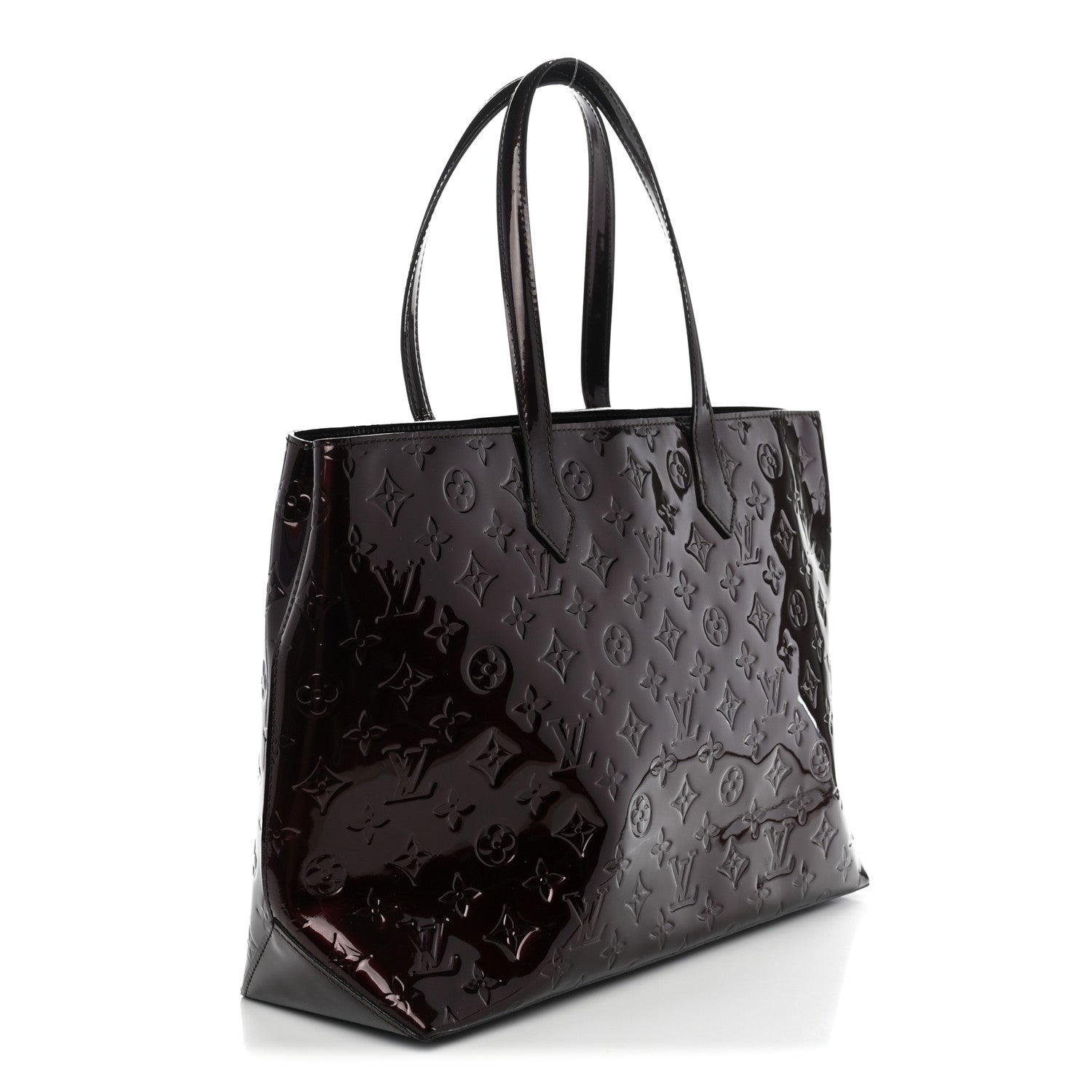 Louis Vuitton Vernis Wilshire MM Rouge Fauviste 3 of 10