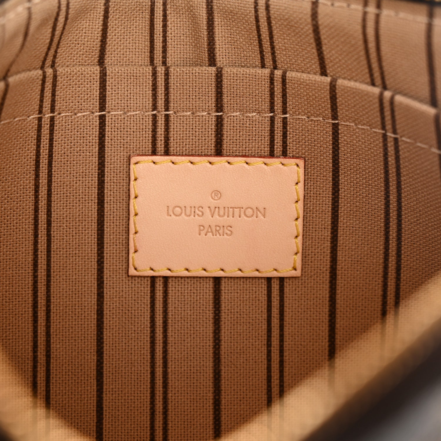 Louis Vuitton Monogram Neverfull MM GM Pochette 6 of 7