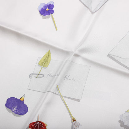 Hermes Silk Des Fleurs Pour Le Dire Scarf 90 3 of 6