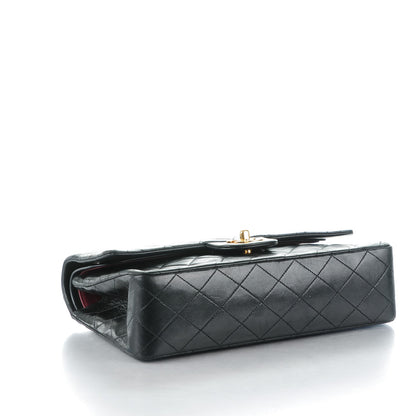 Chanel Lambskin Quilted Medium Double Flap Black 4 of 9