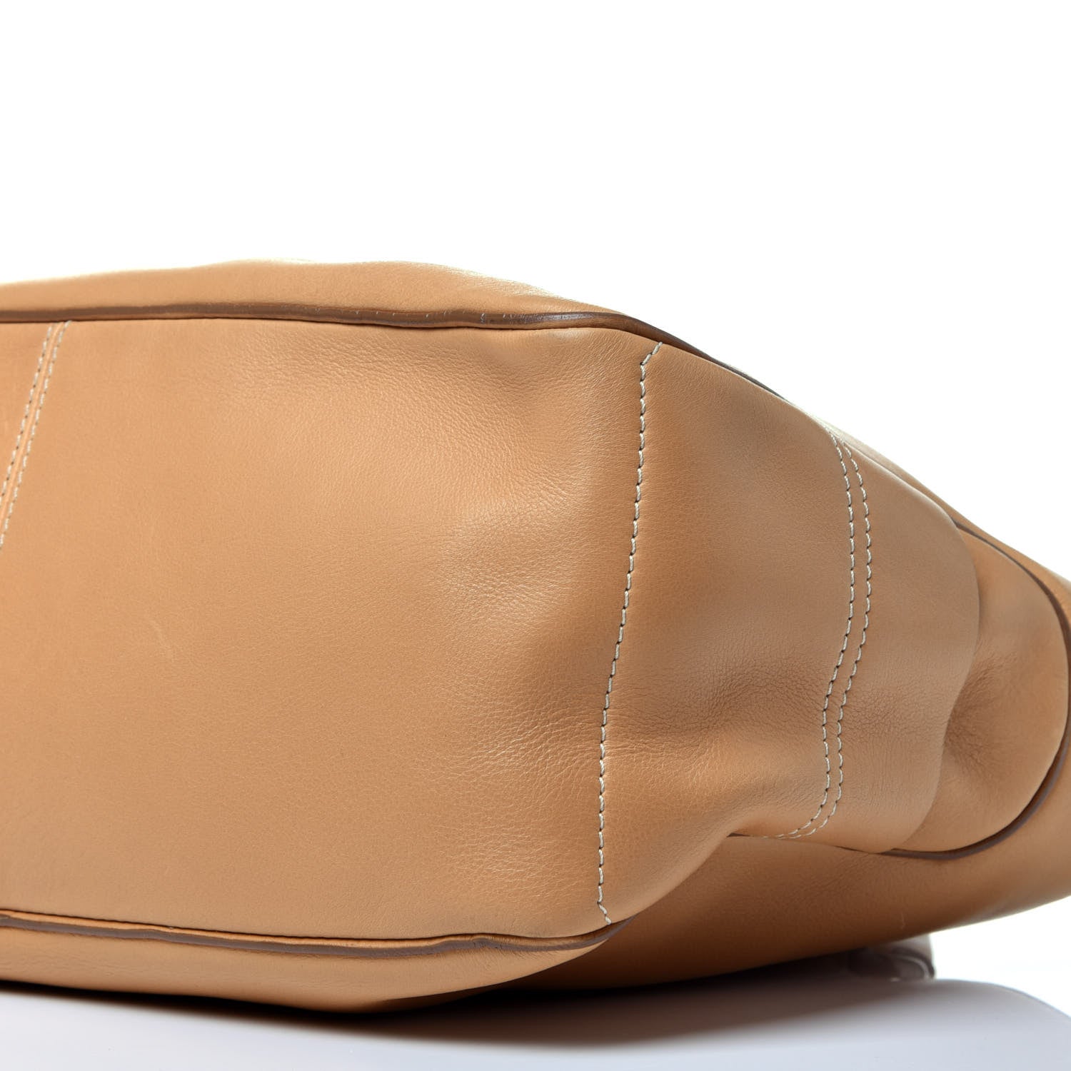 Celine Calfskin Boogie Satchel Beige 10 of 11
