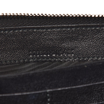Alexander McQueen Nappa Studded Skull Continental Zip Wallet Black 7 of 7