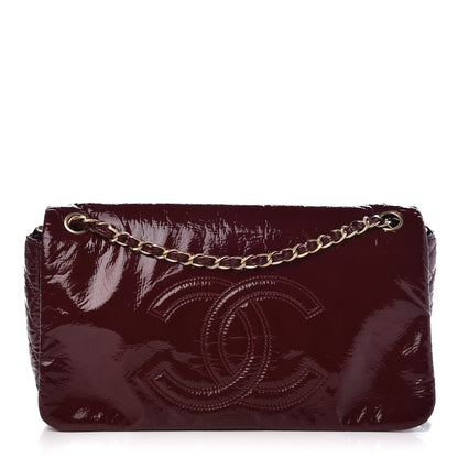 Chanel Vinyl Medium Rock and Chain Flap Bordeaux 1 of 9