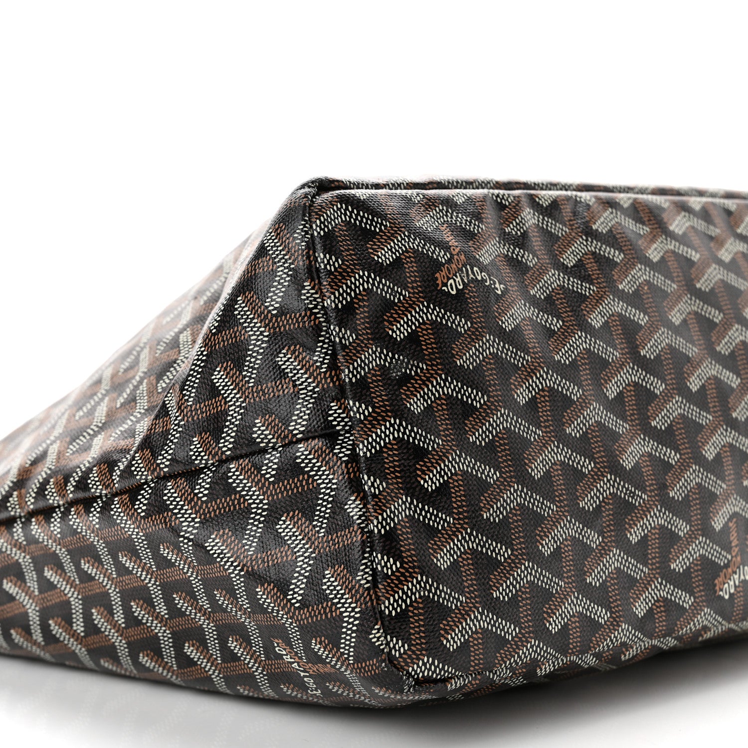 Goyard Goyardine Saint Louis PM Black Gold 8 of 9