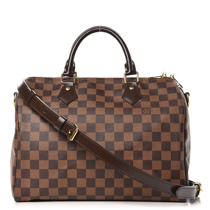 Louis Vuitton Damier Ebene Speedy Bandouliere 30 1 of 16