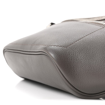 Hermes Taurillon Cristobal Cityslide Belt Bag PM Etain 9 of 9