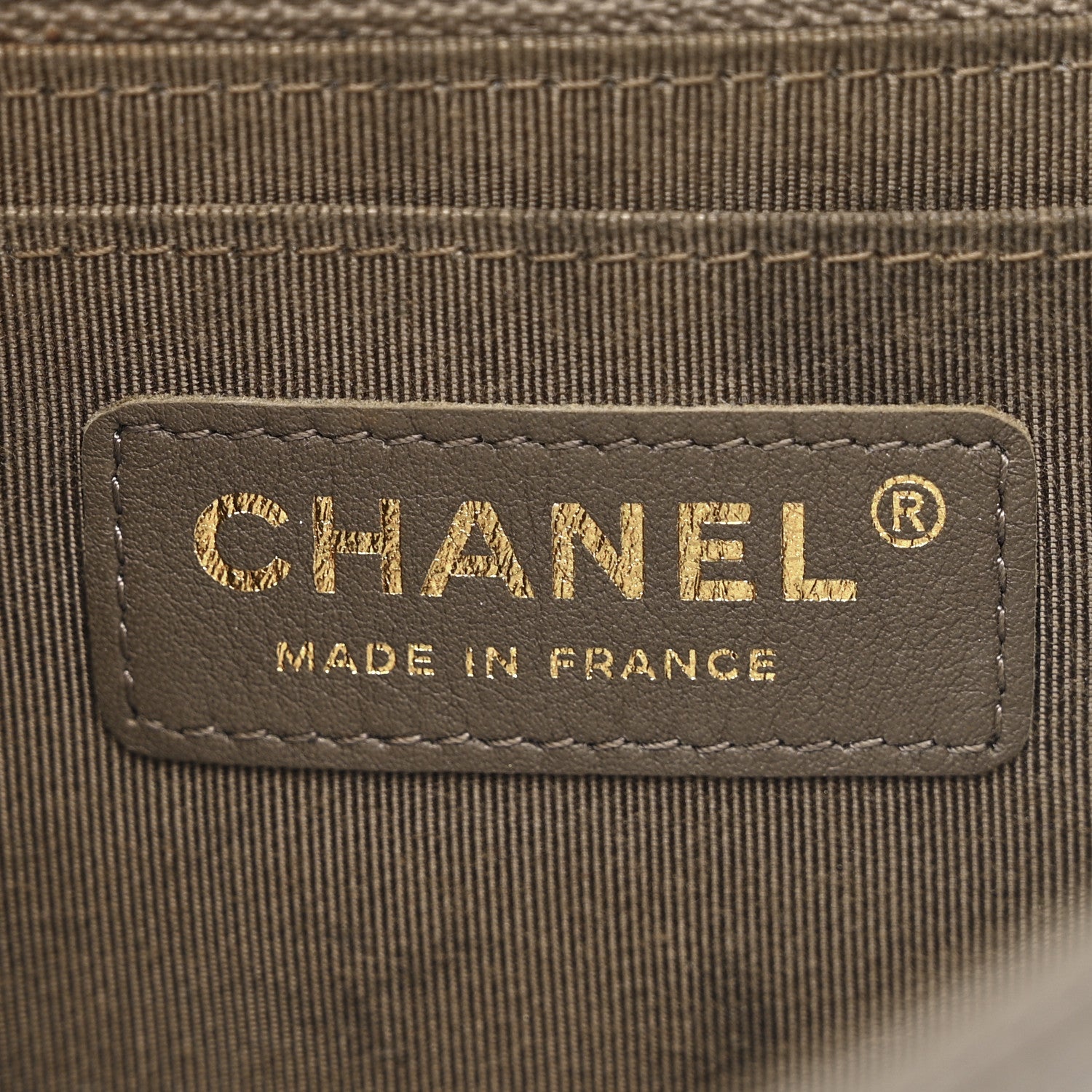 Chanel Calfskin Chevron Quilted Mini Statement Flap Brown 6 of 11