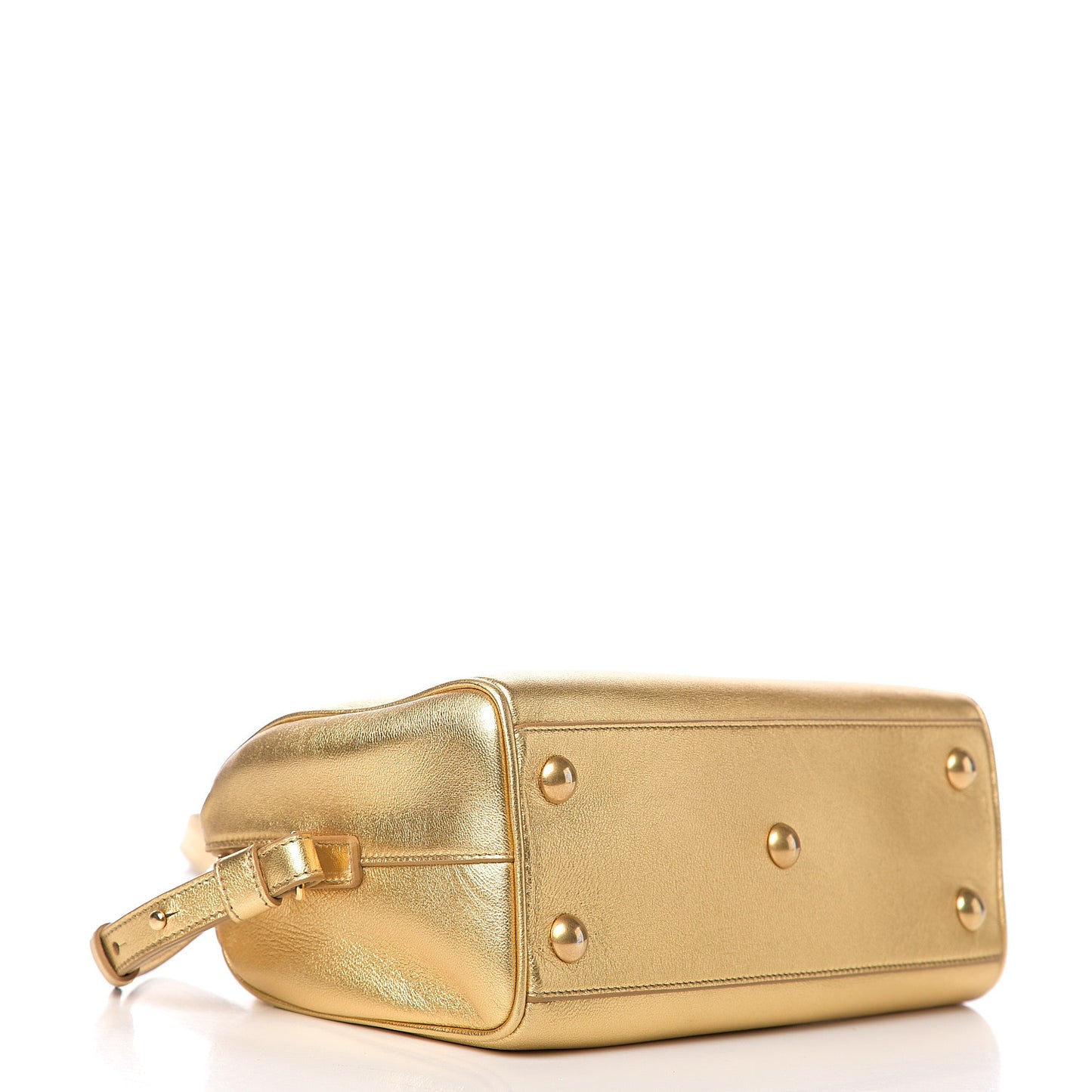 Calfskin Classic Baby Duffle Gold