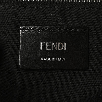 Fendi Vitello Dolce Crystal Flowerland Croc Tail Mini Backpack  Black Multicolor 6 of 10
