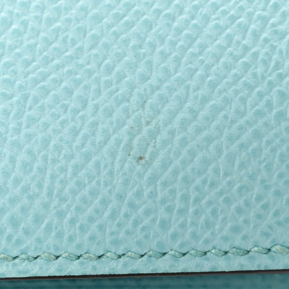 Hermes Epsom Bearn Compact Wallet Bleu Atoll 9 of 10