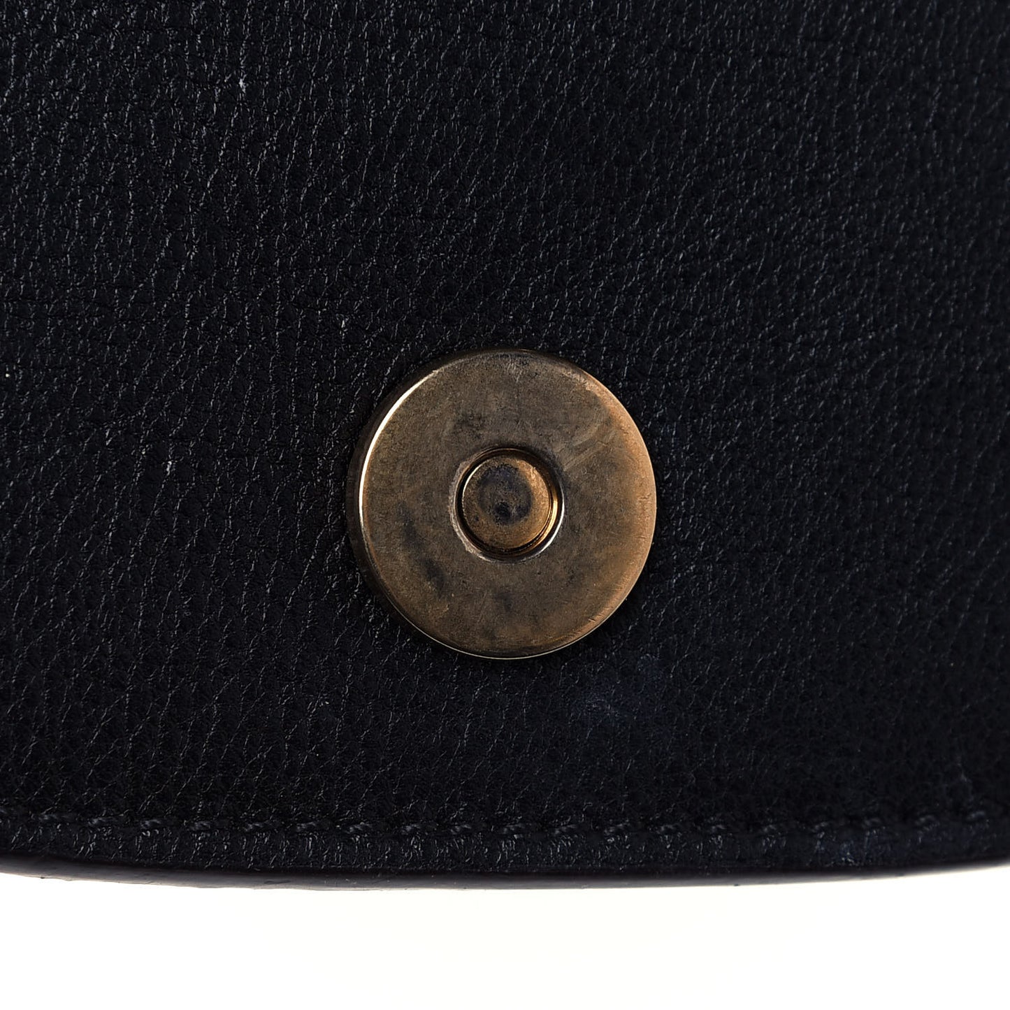 Calfskin Suede Small Nile Bracelet Bag Black