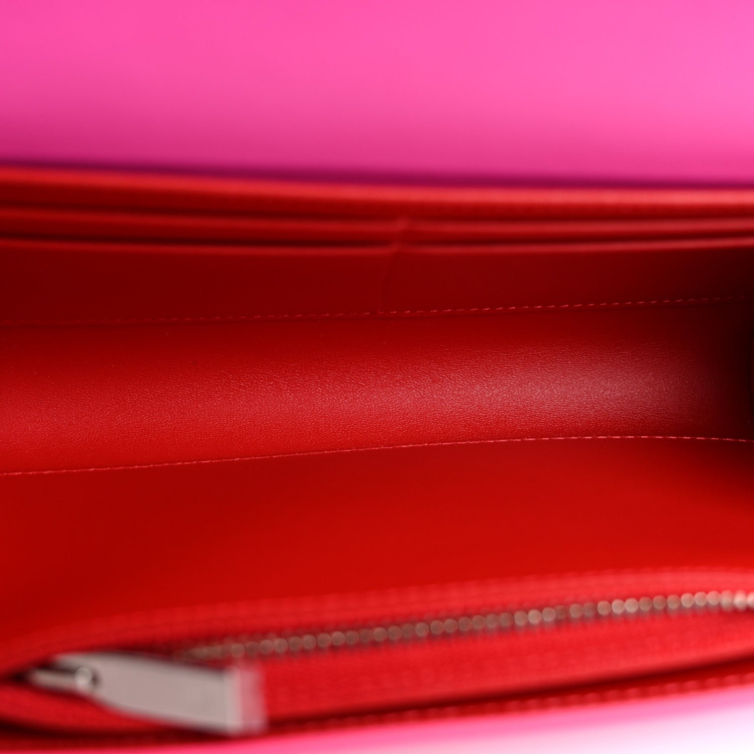 Christian Louboutin Calfskin Spikes Loubinthesky Paloma Clutch Bolerose 4 of 9