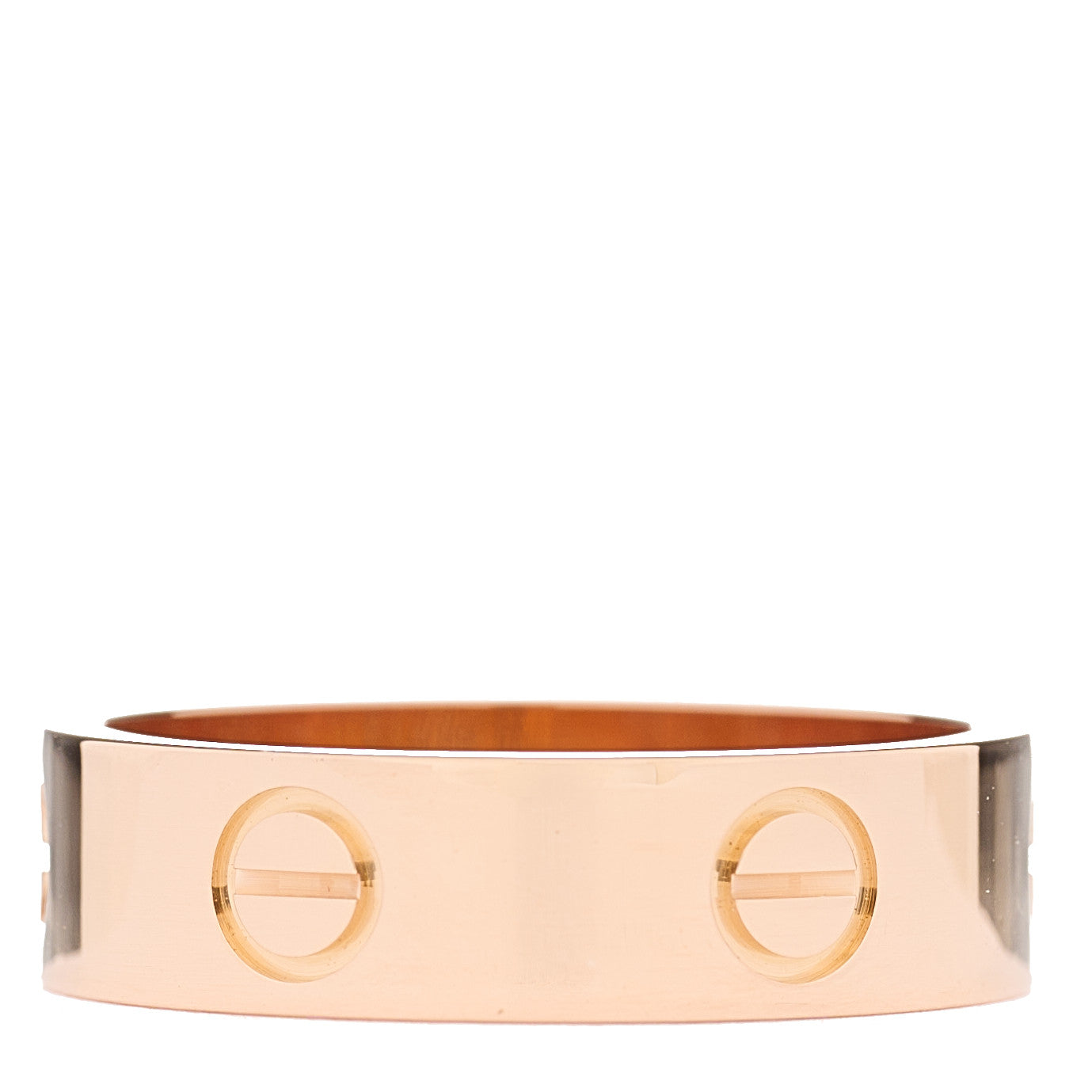 18K Pink Gold 5.5mm LOVE Ring 57 8