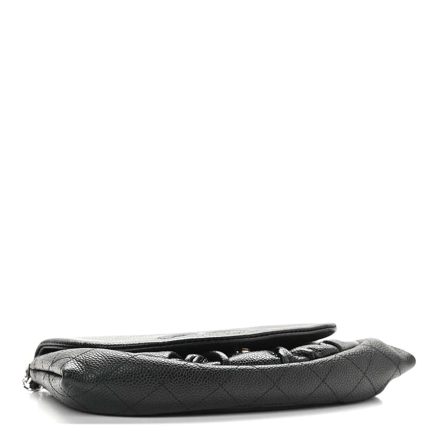 Caviar Half Moon Wallet On Chain WOC Black
