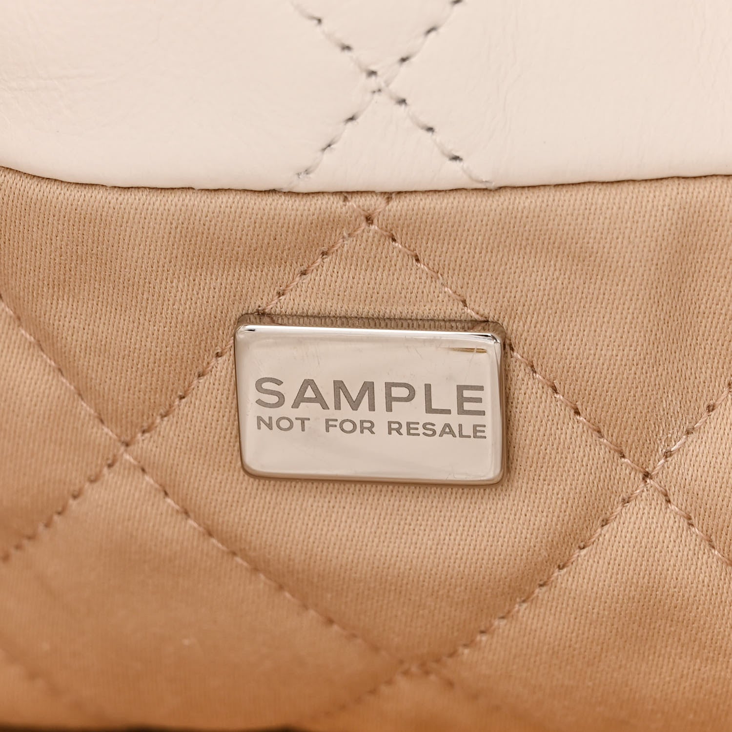 Chanel Shiny Calfskin Quilted Chanel 22 White 9 of 12