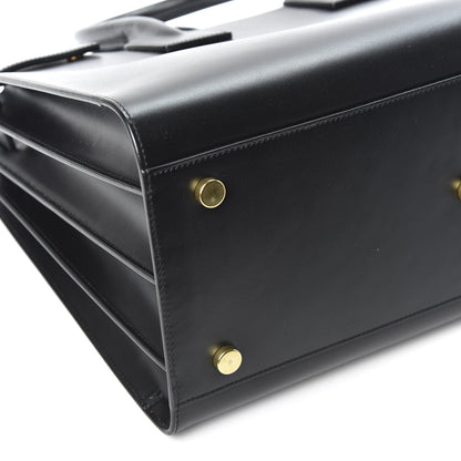 Saint Laurent Calfskin Small Sac De Jour Black Royal Blue 5 of 9