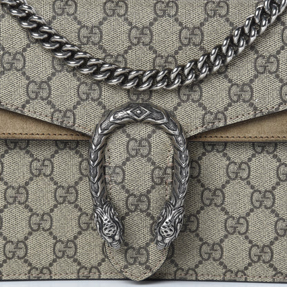 Gucci GG Supreme Monogram Small Dionysus Shoulder Bag Taupe 11 of 11