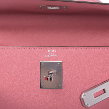 Hermes Evercolor Kelly Retourne 28 Rose D'Ete 6 of 13