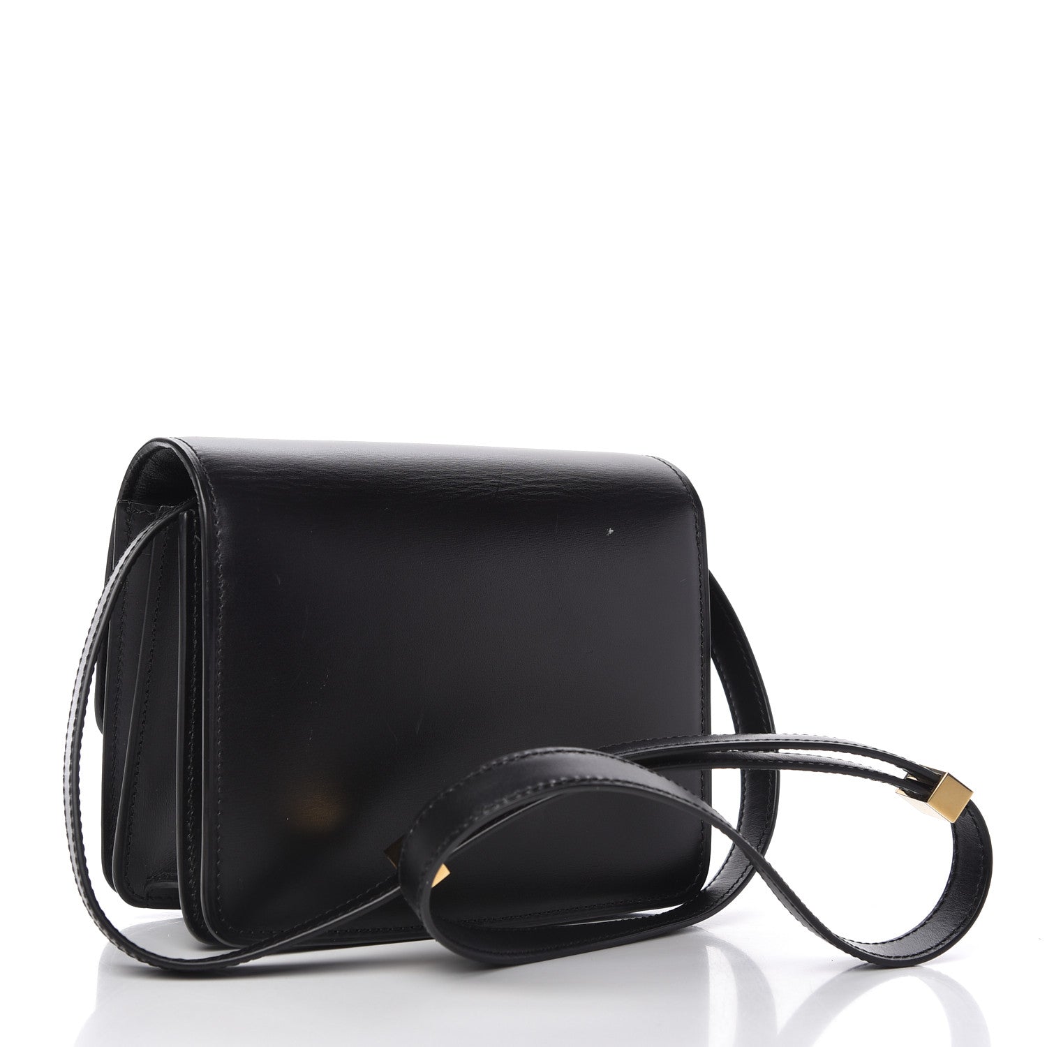 Celine Box Calfskin Small Classic Box Flap Bag Black 3 of 10