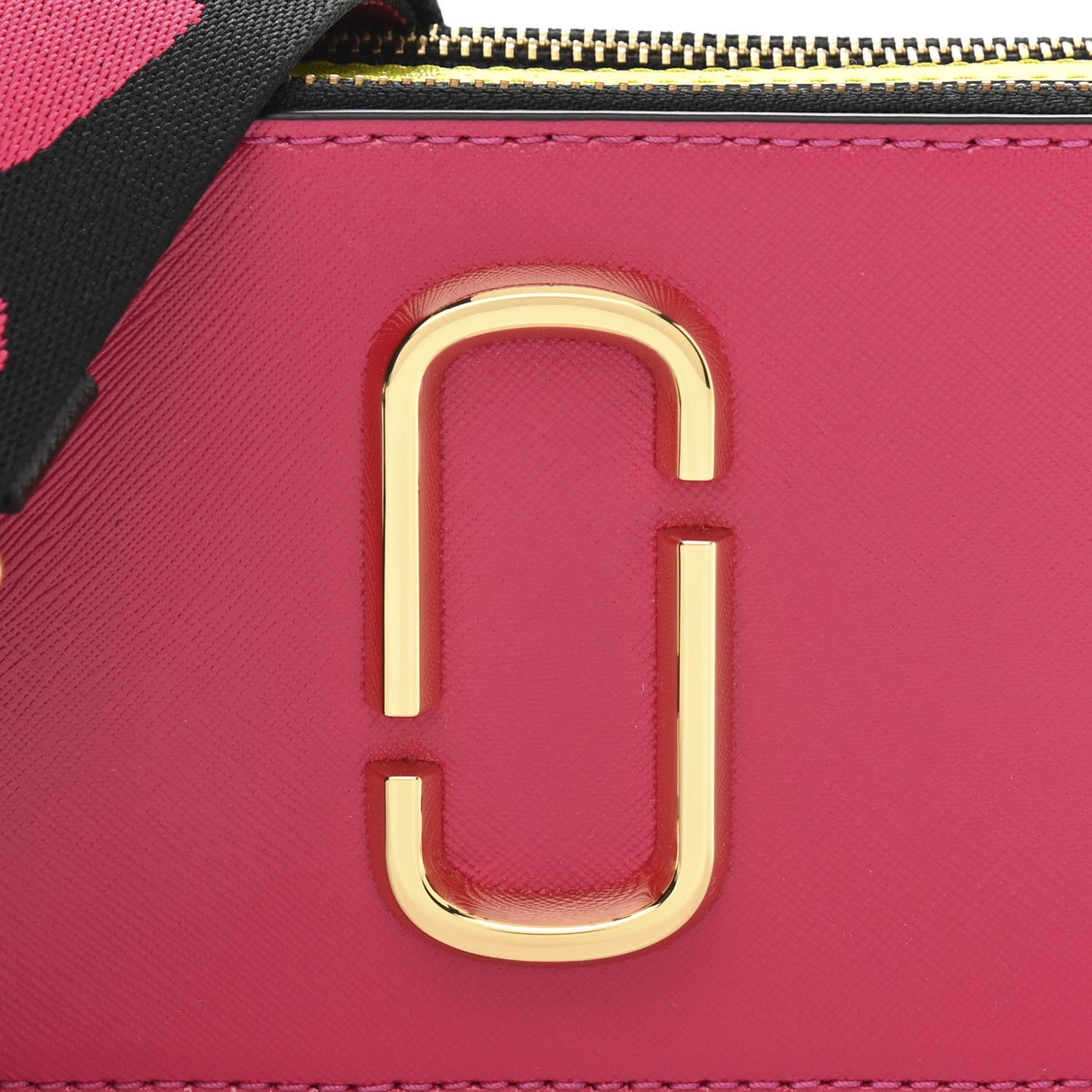 Saffiano Small Snapshot Camera Bag Hibiscus Multicolor