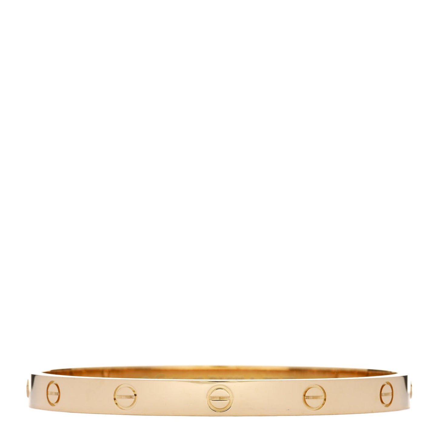 18K Yellow Gold LOVE Bracelet 19