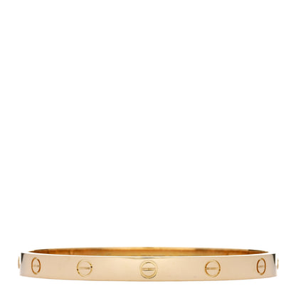 Cartier 18K Yellow Gold LOVE Bracelet 19 1 of 9