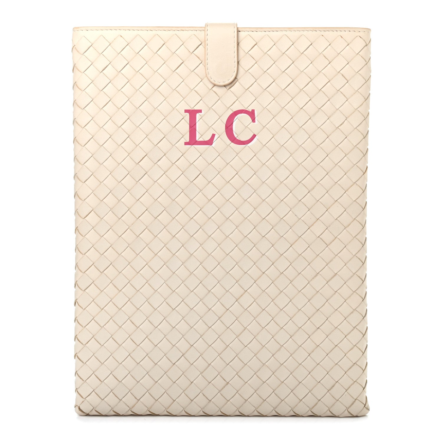 Bottega Veneta Nappa Intrecciato iPad Case Colonial 1 of 9