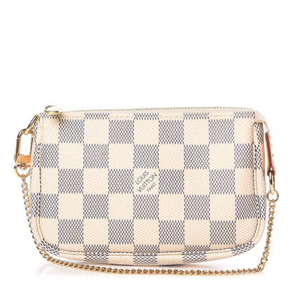 Louis Vuitton Damier Azur Mini Pochette Accessories 1 of 8
