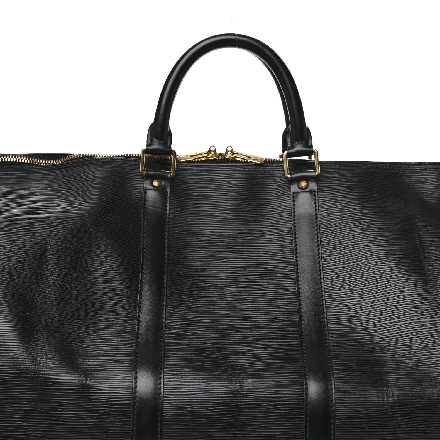Louis Vuitton Epi Keepall 55 Black 7 of 13