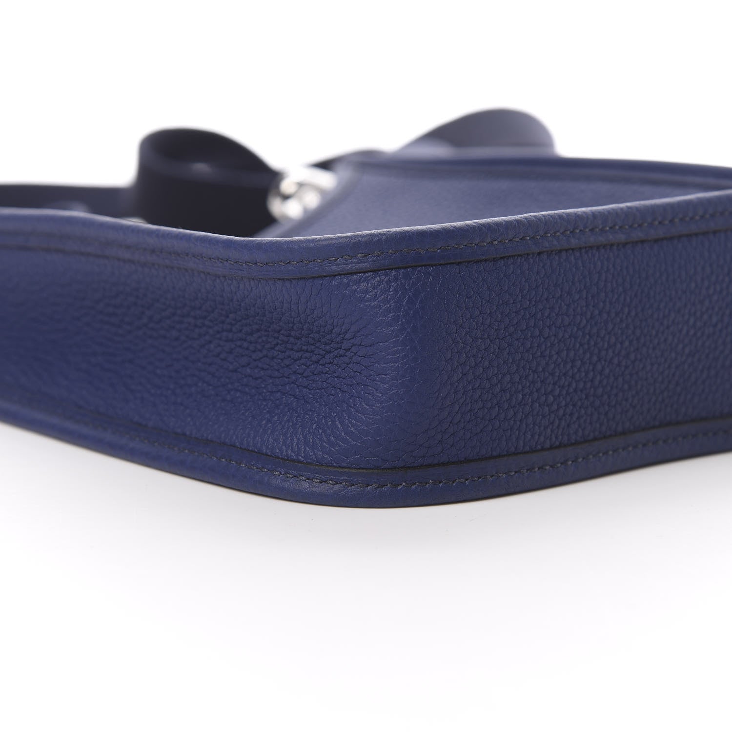Hermes Taurillon Clemence Amazone Evelyne TPM Blue Saphir Blue Indigo 9 of 11