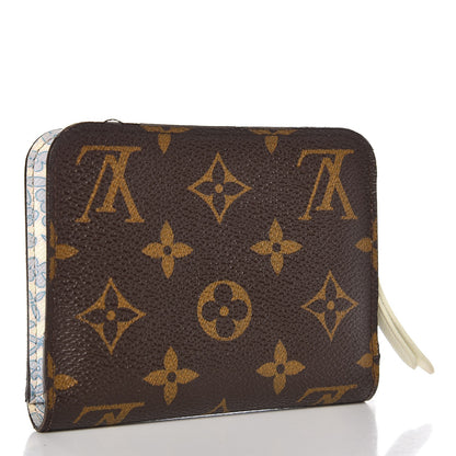 Louis Vuitton Monogram Fleuri Insolite PM Wallet Violet 3 of 7