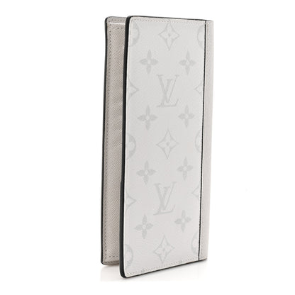 Louis Vuitton Taigarama Brazza Wallet NM Antarctica 3 of 11
