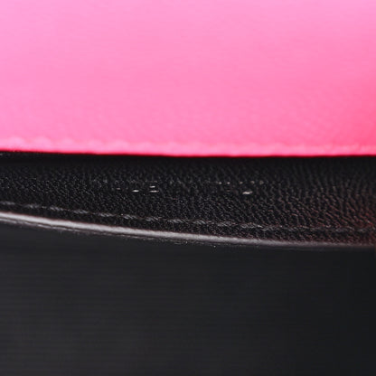 Saint Laurent Grain De Poudre Small Monogram Kate Satchel Bubblegum 9 of 9