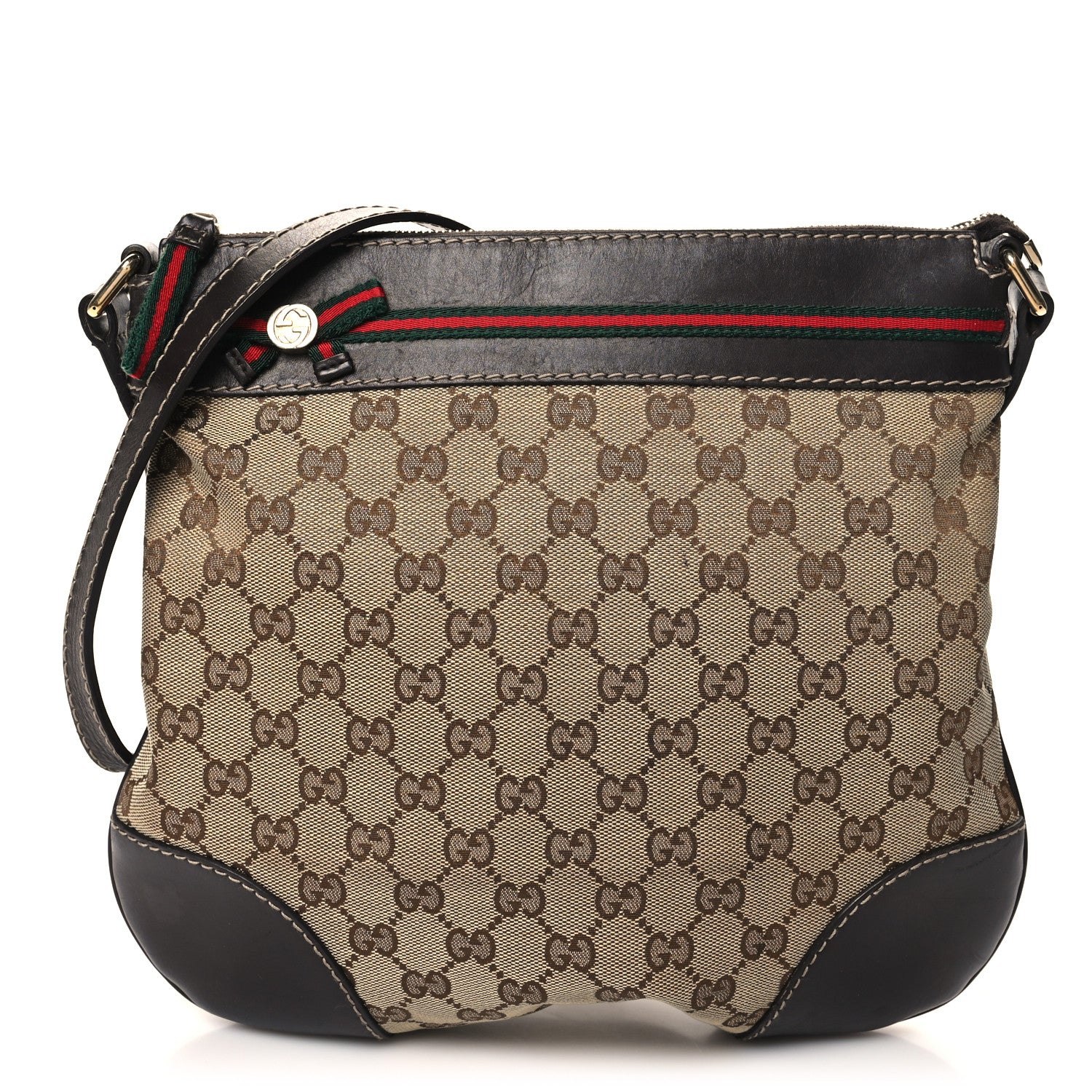 Gucci Monogram Mayfair Messenger Brown 1 of 12