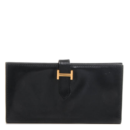 Hermes Swift Bearn Wallet Black 1 of 8