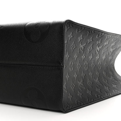 Louis Vuitton Empreinte Monogram Giant Onthego GM Black 9 of 10